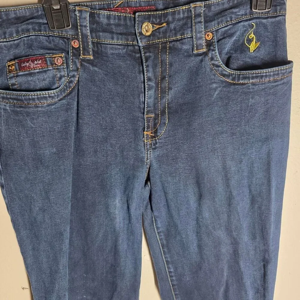 Baby-phat Women's Blue Trousers - Picture 3 of 5